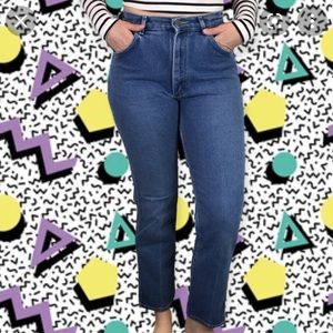 80’s Vintage Lee Riders 504 Cropped Jeans